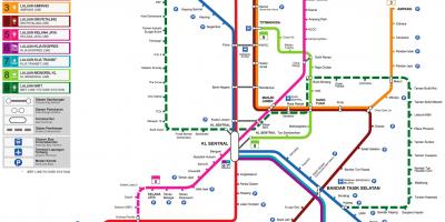 Malaizija dzelzceļa stacija map