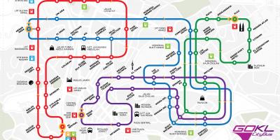 Iet kl pilsētas autobusu maršruta karte