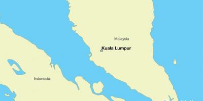 Karte kapitāla malaizija