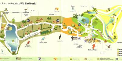 Kuala lumpur putnu parka karte
