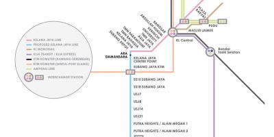 Ampang parks, lrt stacija map
