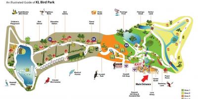Karte putnu parks