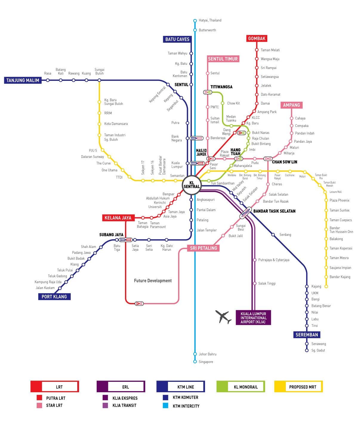 kl sentral ēkas kartē