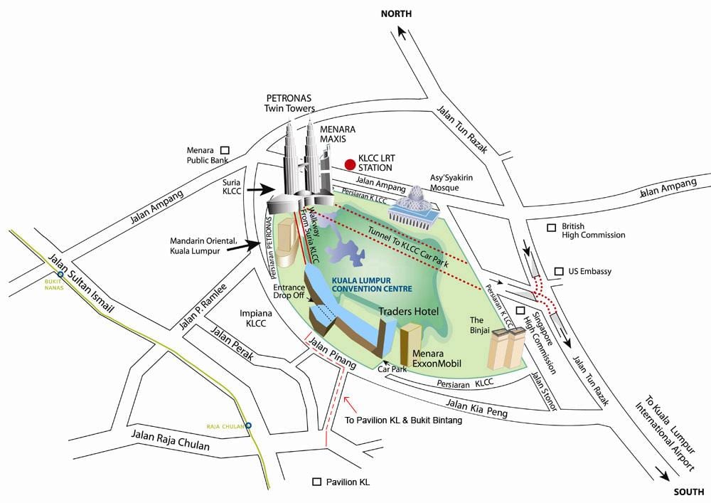 klcc mall karte