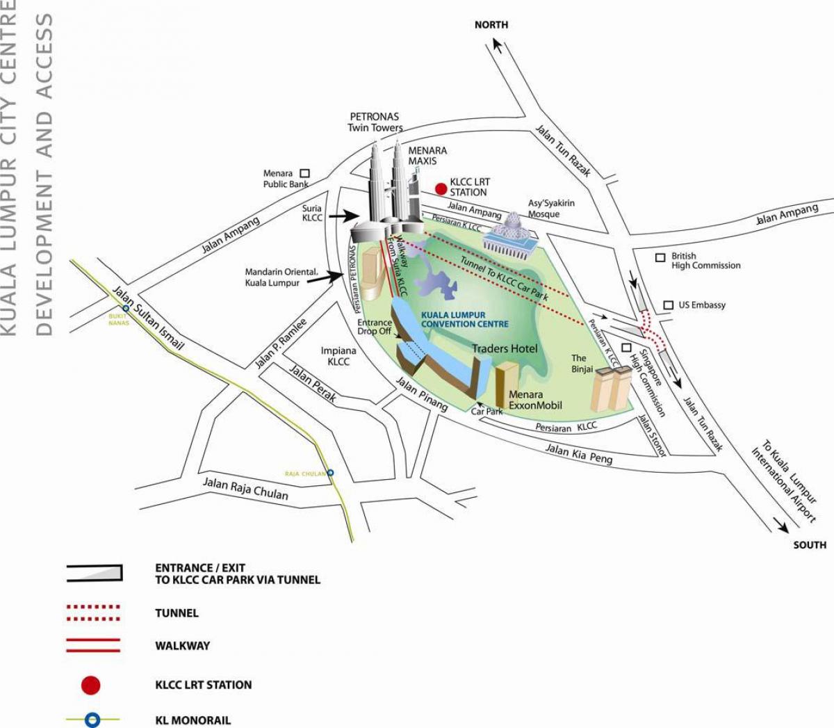 Karte kuala lumpur konvencijas centrs