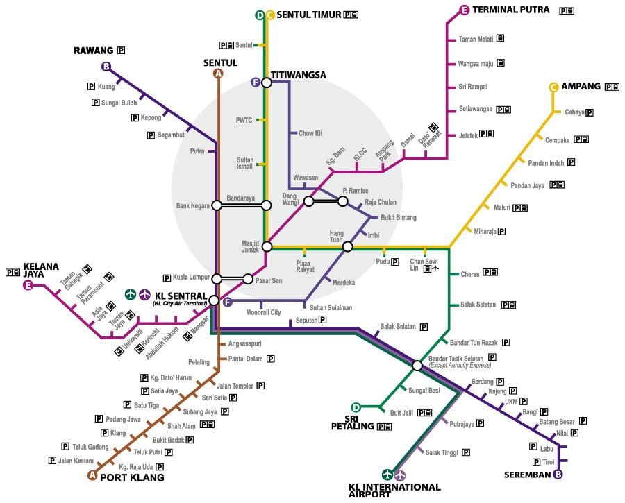 putra lrt stacija map