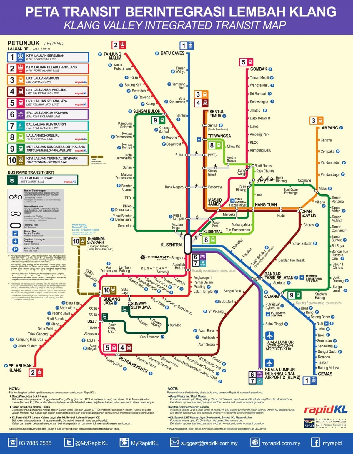 kl mrt maršruta karte
