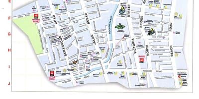 Karte arābu ielas kuala lumpur