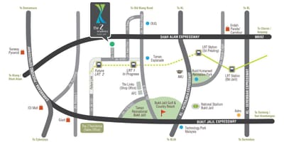 Karte bukit jalil stadions