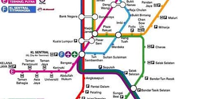 Klia express maršruta karte