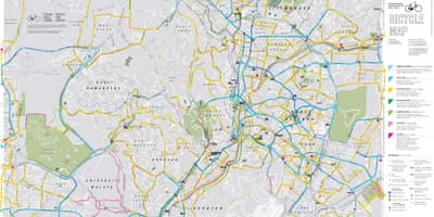 Karte riteņbraukšana kuala lumpur velosipēdu